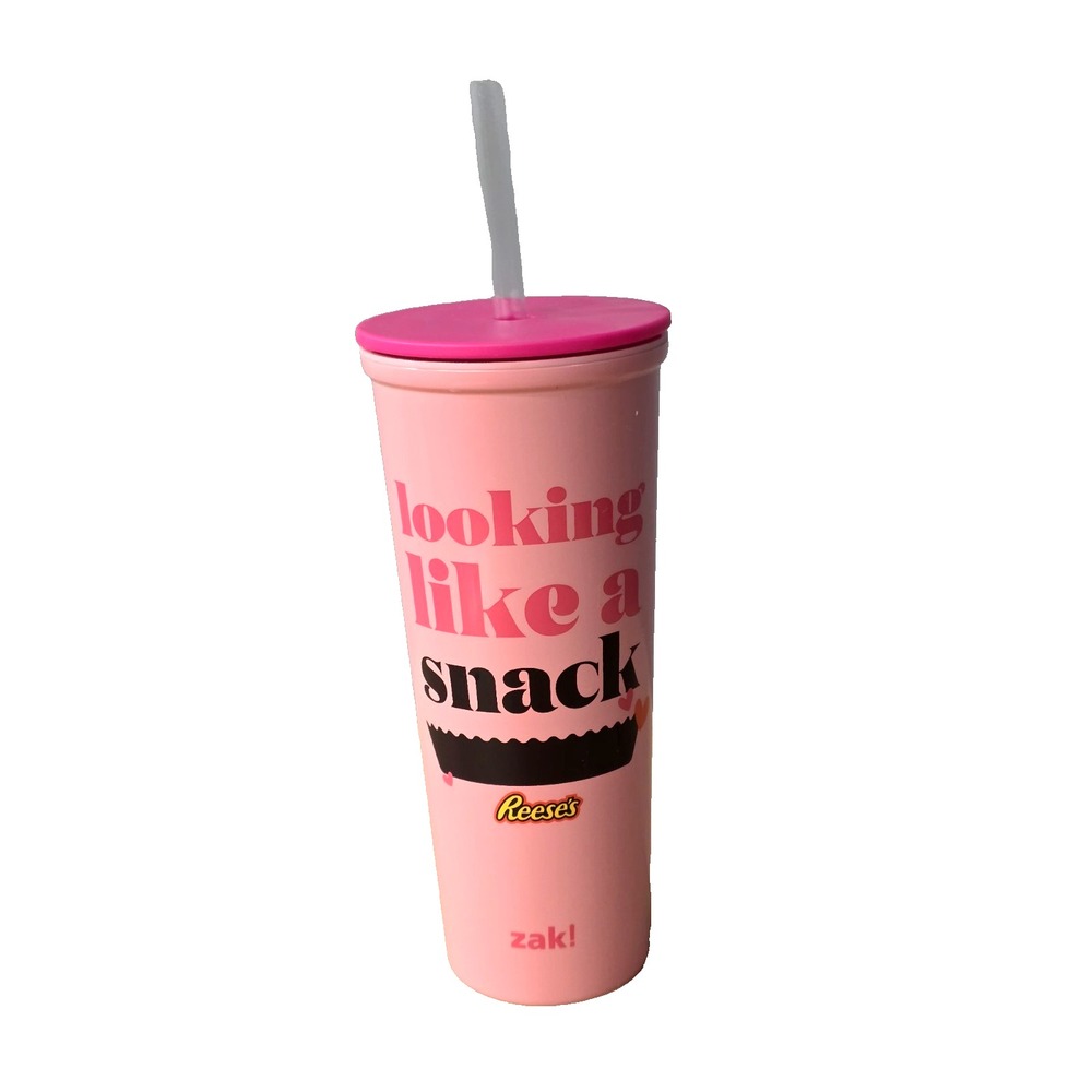 Reese's Looking Like a Snack 22 Oz Zak! Insulated Stainless‎ Steel Tumbler
